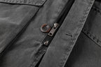 Men's Parka with Corduroy Collar