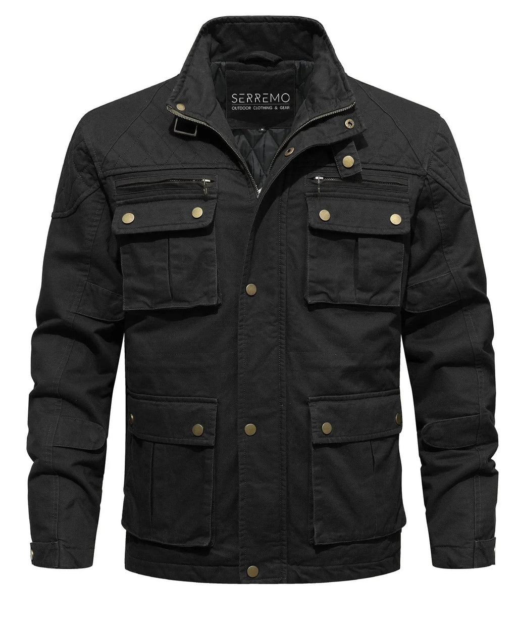 Men's Parka with Utility Pockets