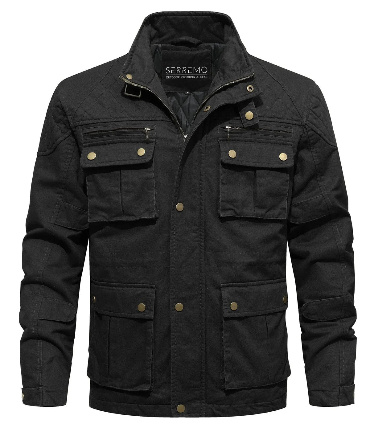 Men's Parka with Utility Pockets