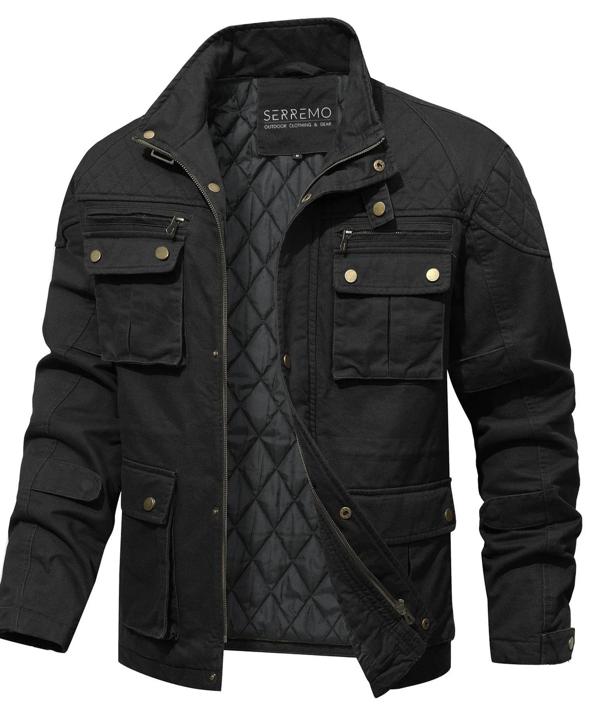 Men's Parka with Utility Pockets