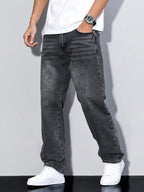 Men's Baggy Jeans – Loose Fit, 8 Washes