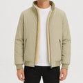 Men's Puffer Jacket with Fleece Lining