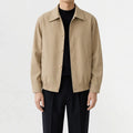 Men's Trench Coat with Classic Collar
