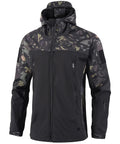 Men's Parka in Camouflage with Adjustable Hood