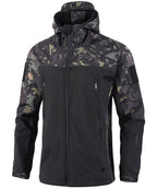 Men's Parka in Camouflage with Adjustable Hood