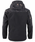Men's Parka in Camouflage with Adjustable Hood