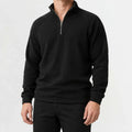 Men's Zip-up Jumper with Mock Neck – Style 4