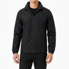 Men's Rain Jacket with Zip Front