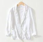 Men's Regular Fit Linen Blazer