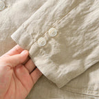 Men's Regular Fit Linen Blazer