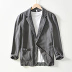 Men's Regular Fit Linen Blazer