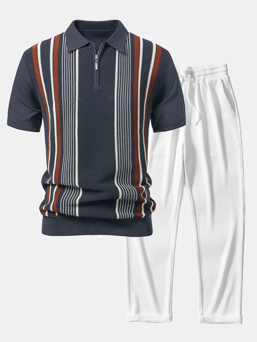 Men's Riviera Co-Ord Set – Clean Tonal Look