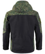 Men's Parka in Camouflage with Adjustable Hood