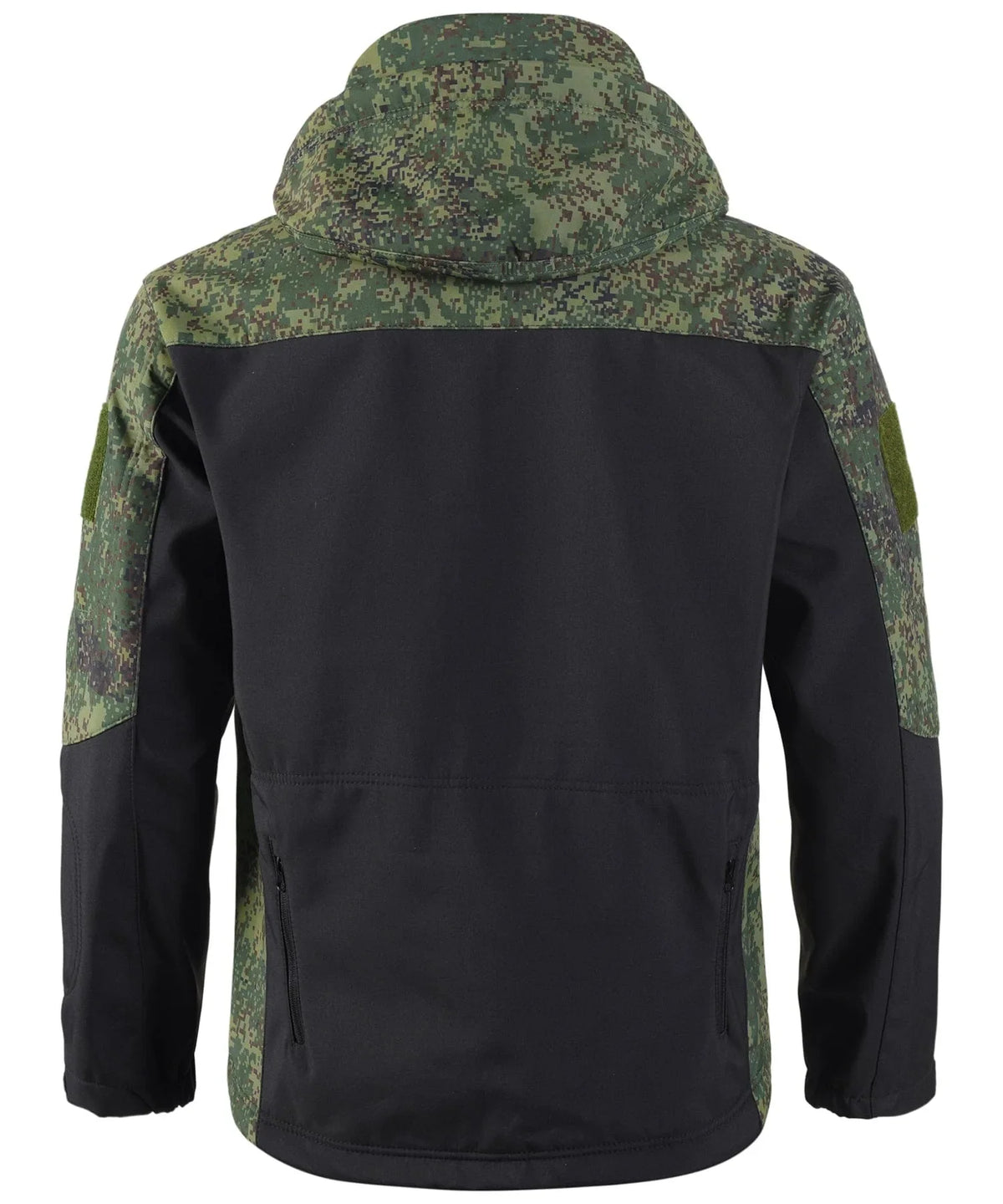 Men's Parka in Camouflage with Adjustable Hood