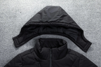 Men's Detachable-Hood Puffer Winter Jacket