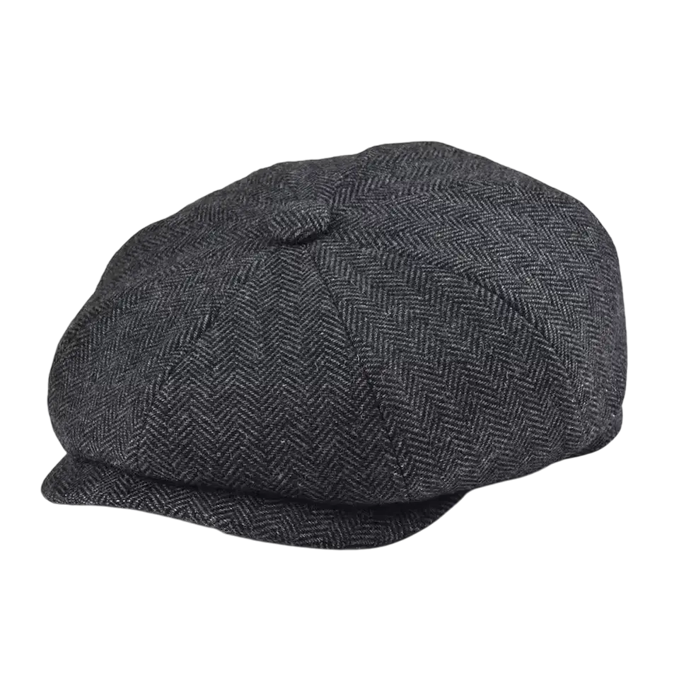 Men's Tweed Flat Cap – Heritage Headwear