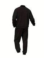 Men's Zip-Up Jacket and Trousers Set