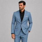 Men's Slim-fit Suit with Blazer