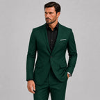 Men's Slim-fit Suit with Blazer