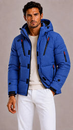 Men's Puffer Jacket with Hood – Style 4