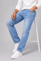 Men's Straight-leg Jeans Five-pocket – Style 4