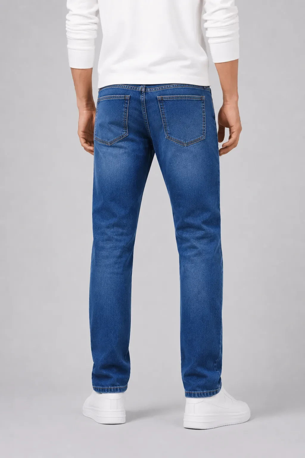 Men's Straight-leg Jeans Five-pocket – Style 4