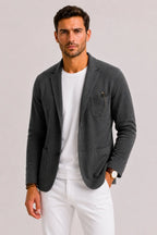 Men's Slim-fit Blazer with Notch Lapel – Style 2