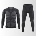 Men's Thermal Base Layer Set – Breathable Long-Sleeve Compression Top