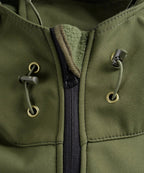 Men's Parka in Camouflage with Adjustable Hood