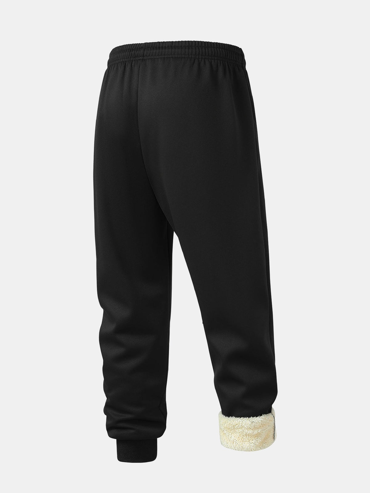 Men's Teddy-Lined Hooded Tracksuit – Zip Jacket and Joggers