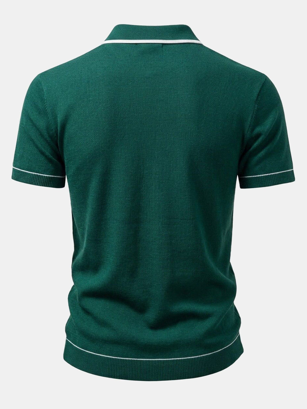 Men's Ribbed Knit Button Shirt Set – Tailored Tapered Trousers