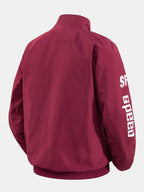 Men's Printed Racing Track Jacket with Full Zip