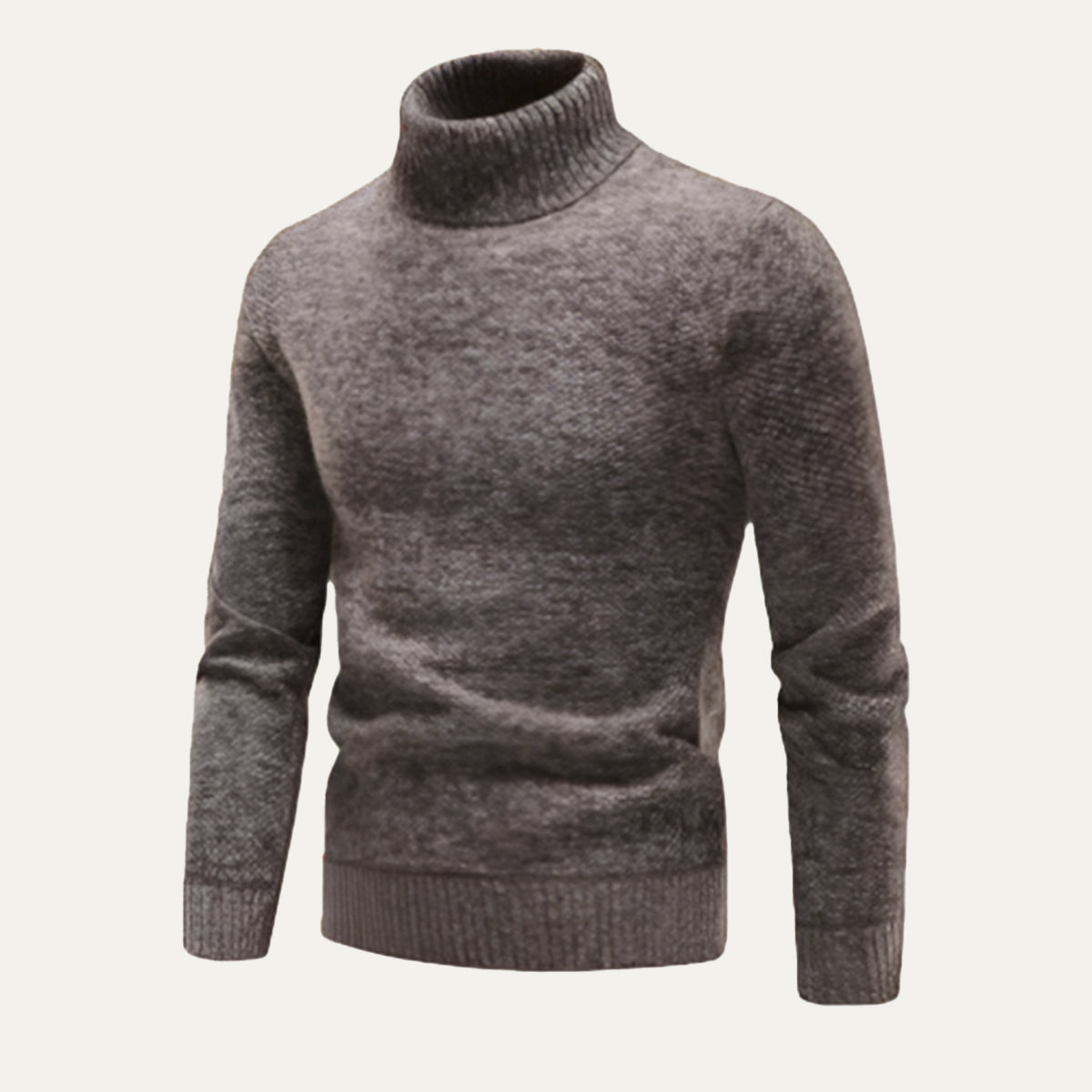 Men's Fine-Knit Turtleneck Jumper – Classic Fit