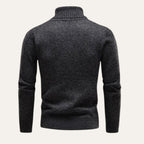 Men's Fine-Knit Turtleneck Jumper – Classic Fit