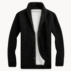 Men's Fleece-Lined Button Cardigan
