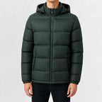 Men's Puffer Jacket with Hood – Style 7