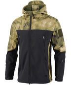 Men's Parka in Camouflage with Adjustable Hood