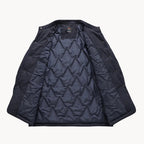 Men's Quilted Jacket with Classic Collar