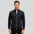 Men's Quilted Jacket with Stand Collar