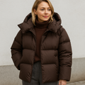 Women's Hip-length Puffer Jacket
