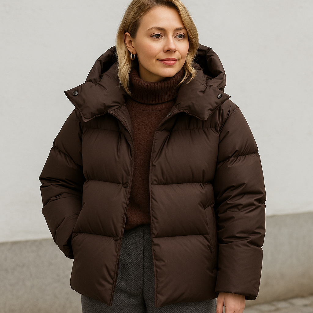 Women's Hip-length Puffer Jacket