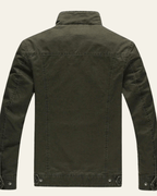 Men's Utility Field Jacket – Regular Fit Multi-Pocket Layer
