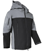 Men's Parka in Camouflage with Adjustable Hood