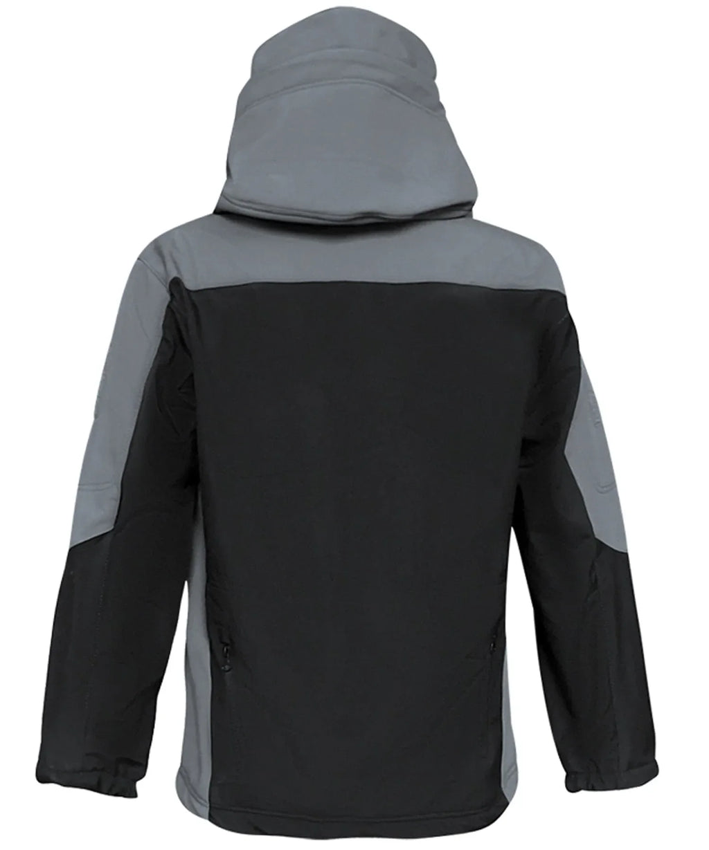Men's Parka in Camouflage with Adjustable Hood