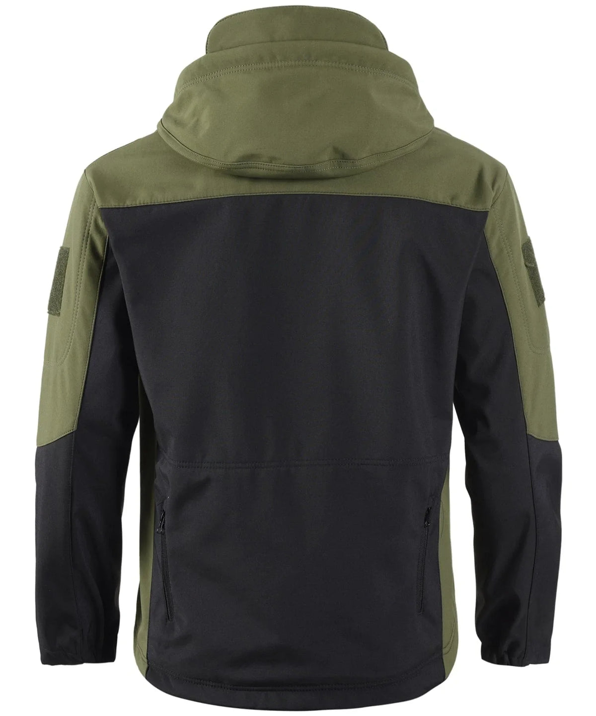 Men's Parka in Camouflage with Adjustable Hood