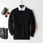 Men's soft-knit Pullover – Refined Crew Neck Knit