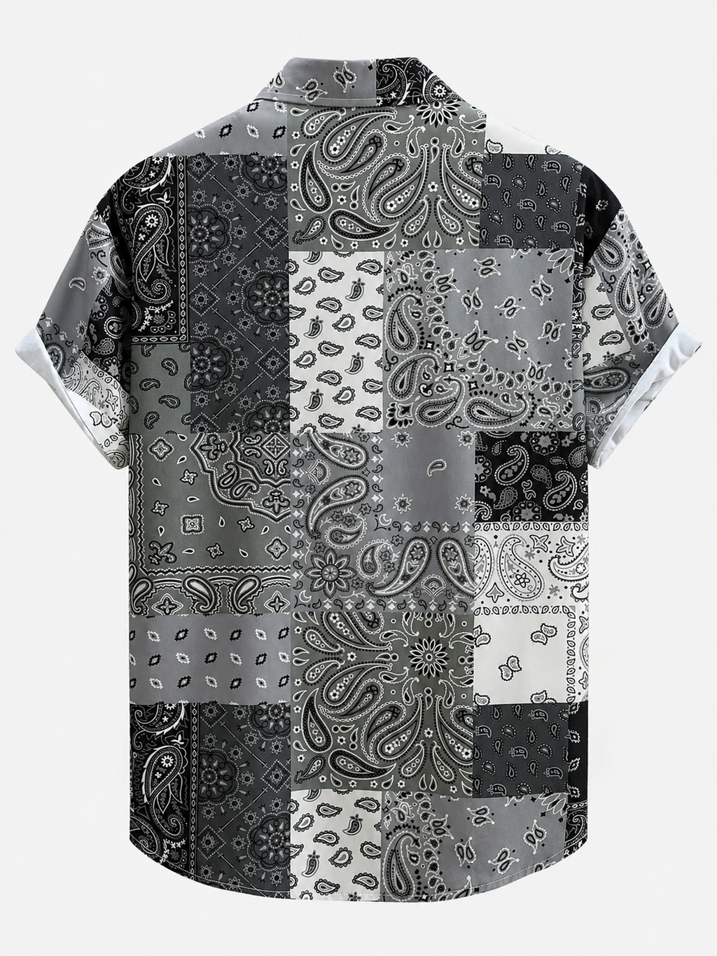 Men's Printed Shirt and Swim Shorts Set – Regular Fit Summer Holiday Co-Ord