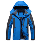 Men's Fleece-Lined Hooded Winter Parka – Waterproof Utility Layer
