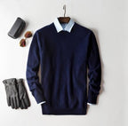 Men's soft-knit Pullover – Refined Crew Neck Knit