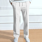 Men's Flexible Smart Trousers – Clean Minimal Line